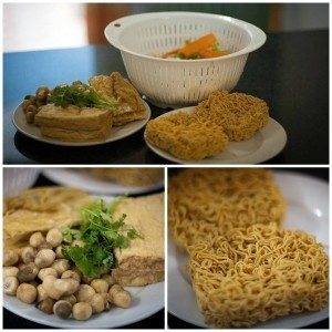 Cách làm món chay ngon từ mỳ gói